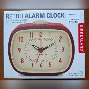Vintage Kikkerland Alarm Clock 3 Colors Avail, Listing Price Is For ONE Clock